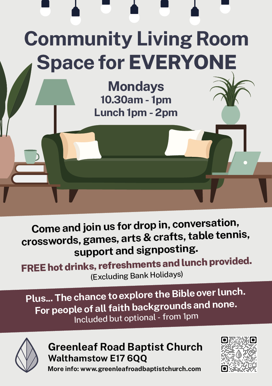 Community Living Room Space for EVERYONE