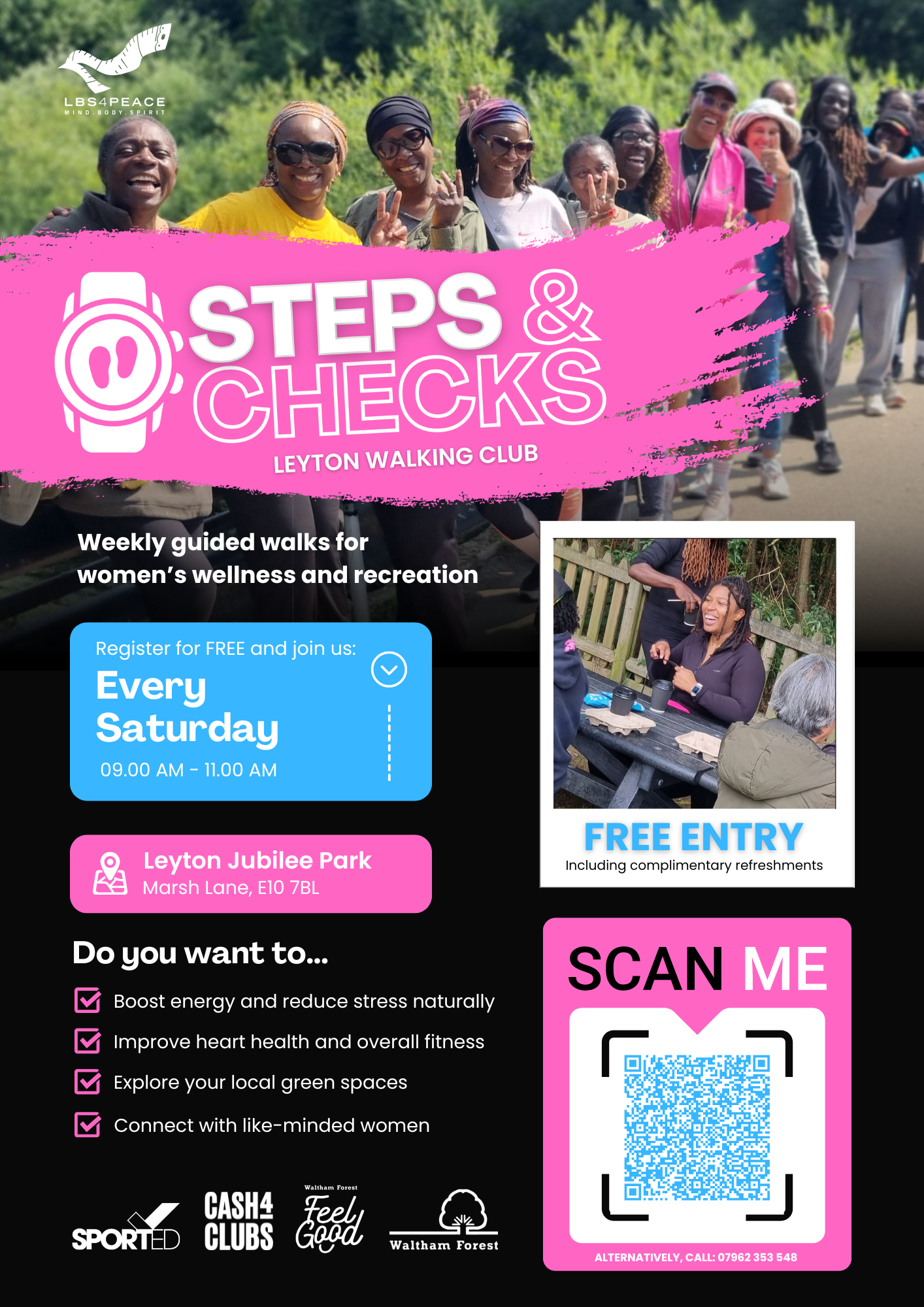 Steps & Checks, Layton Walking Club